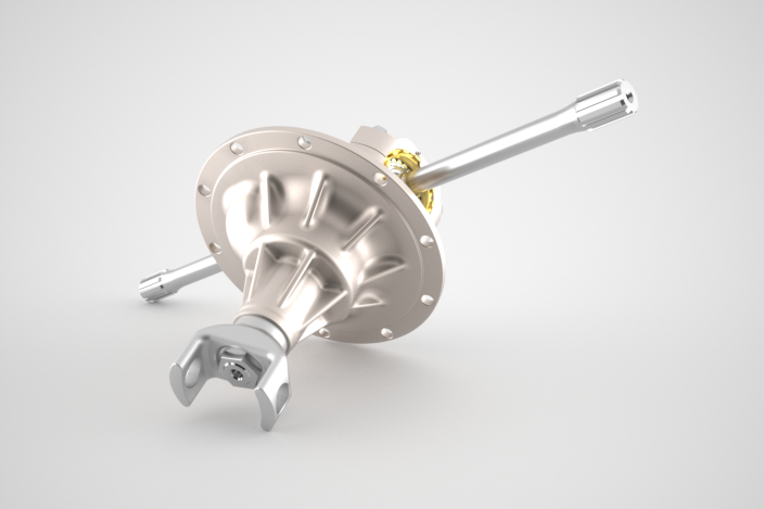 锥形齿轮差速器图纸